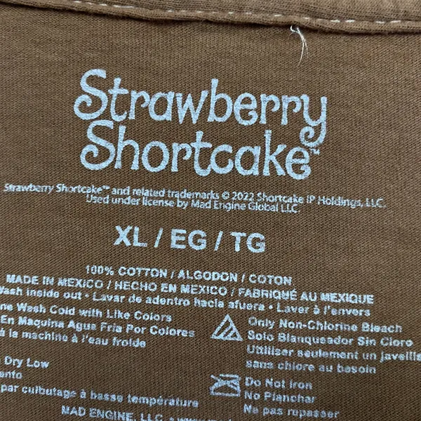 Urban Outfitters Strawberry Shortcake Life is Delicious Cartoon T-Shirt Size Extra Large - Image 4