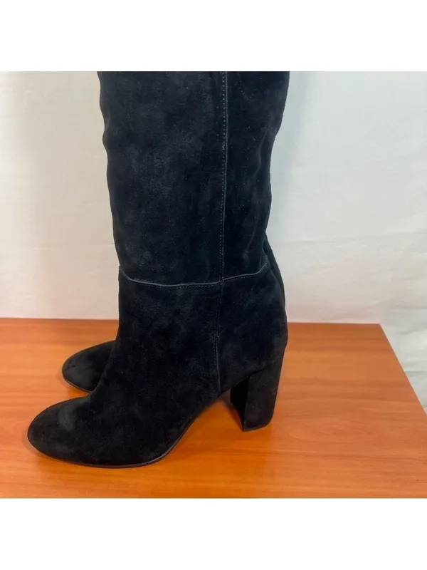 Chinese Laundry Women’s Krafty Knee High Black Suede Boot Size 10 SKU#11 2352 - Image 2
