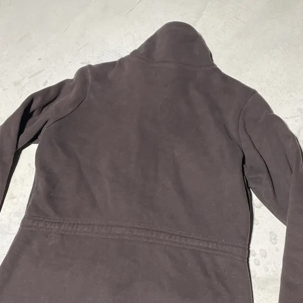 Carhartt Women's WK111 Sherpa Lined Collar Full Zip Jacket Brown SZ Large VTG - Image 11