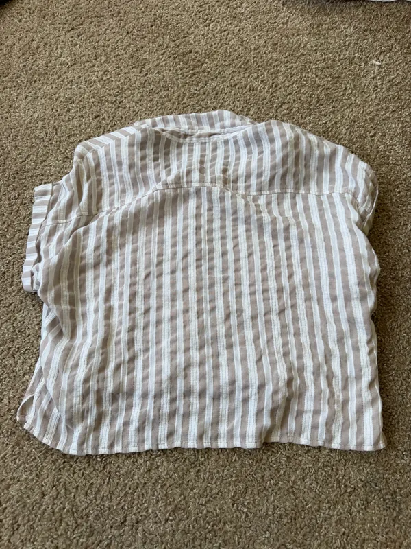 Altar’d State Vienna Striped Button Down Top  - Image 4