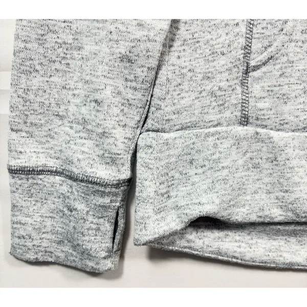 Kuhl Women Mock Neck Lea‎ Pullover Sweatshirt Gray Outdoors Activewear Large - Image 10