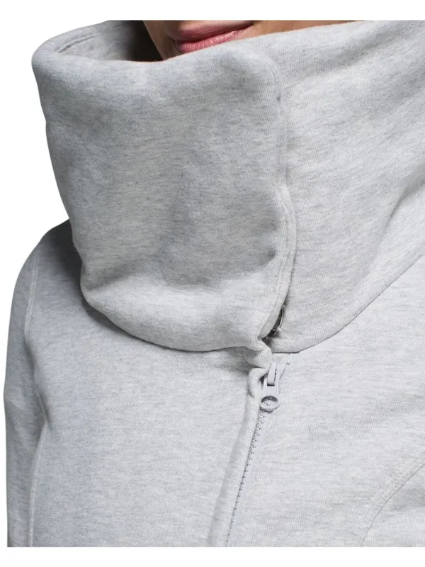 Lululemon Karmacollected Jacket Heathered Light Gray Size 10 Athleisure Workout - Image 9