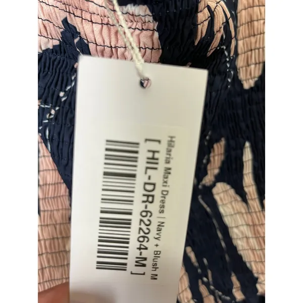 Baltic Born Lydia Maxi Dress Women’s Medium Navy Blush Floral Wedding Guest New - Image 6