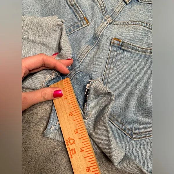 Abercrombie & fitch mom short Denim Shorts 25/0 - Image 9