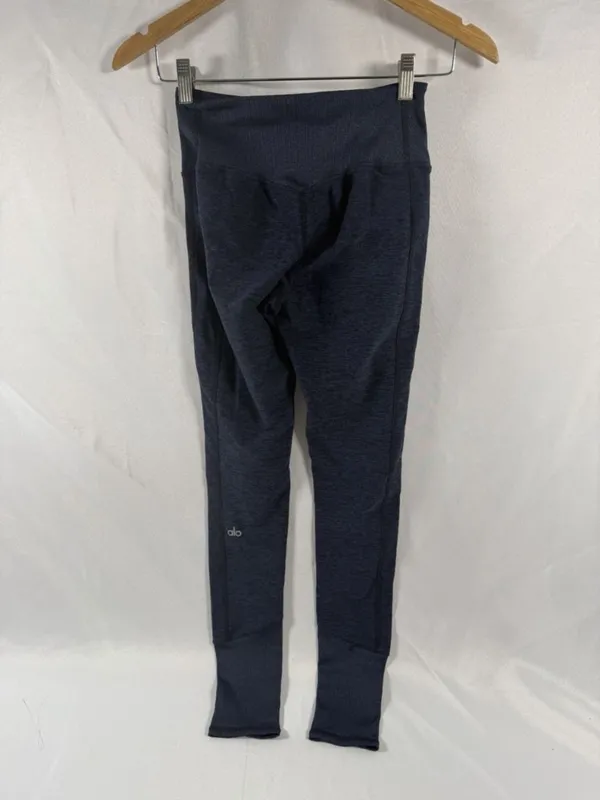 Alo Yoga leggings Blue/Black Size Small - Image 2