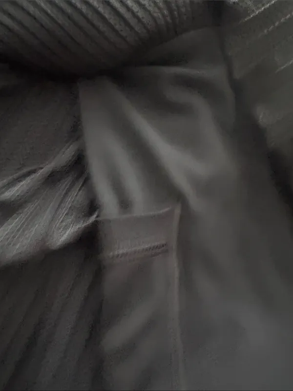 EUC Offline by Aerie Black Tiered Pleated Skort Size M - Image 4