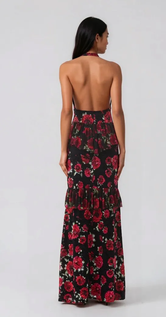 AFRM Athens Crochet Lace Dress - Image 2