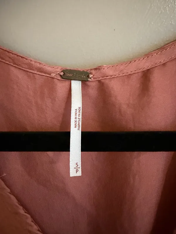 Free People Blouse Long Sleeve - Image 3