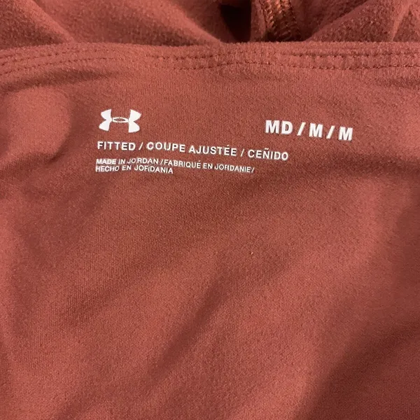 Under Armour Leggings Pants Meridian Cropped Leggings Cinna Red‎ Size M - Image 7