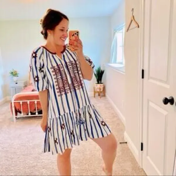 Figue Bria Embroidered Dress - Image 3