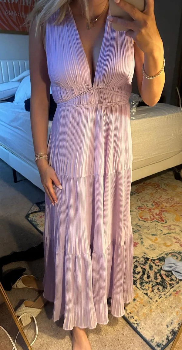 Hello Molly Purple Maxi Dress - Image 3