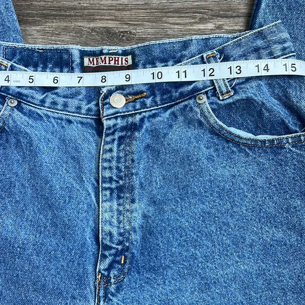 90s Memphis High Rise Tapered Leg Mom Jeans Size 12 Petite 💙 - Image 5