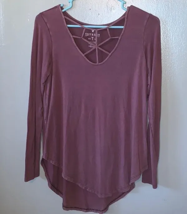 Plum American Eagle Soft & Sexy Cut-Out - Image 3