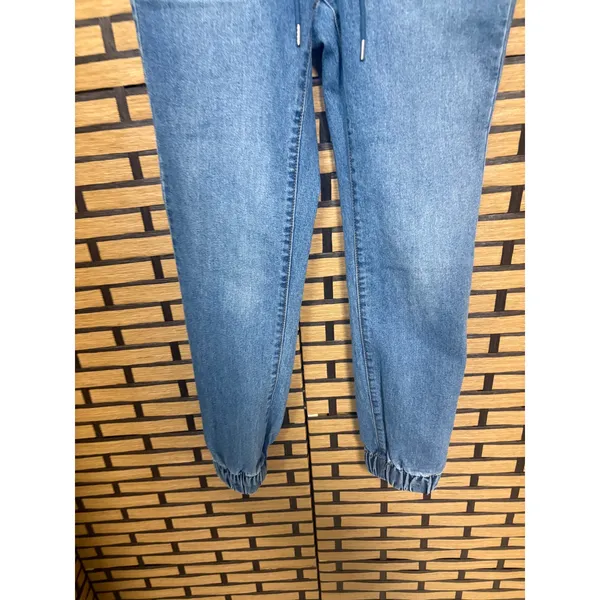Denim Joggers Size‎ Small Blue Size 4 - Image 4