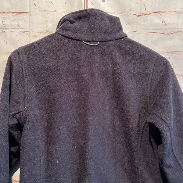 Columbia Jacket Womens Medium Black Fleece Mock Neck Interchange Full Zip - Image 6