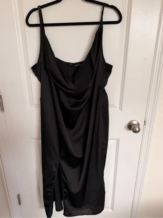 Pretty Little Thing Cowl Neck Slip Dress Size 18 - Image 2
