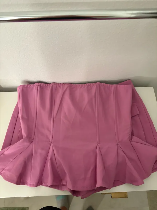 Sofie the Label Corset Skort Set Pink Size M - Image 4