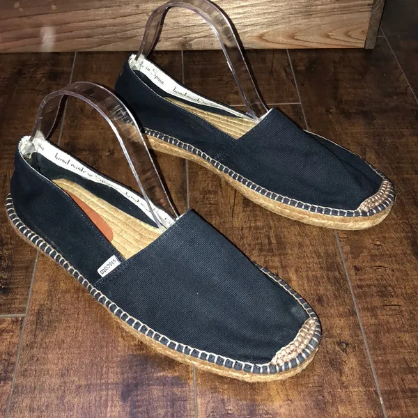 Viscata Barceloneta Canvas Espadrilles Navy Blue 12 Spain - Image 3