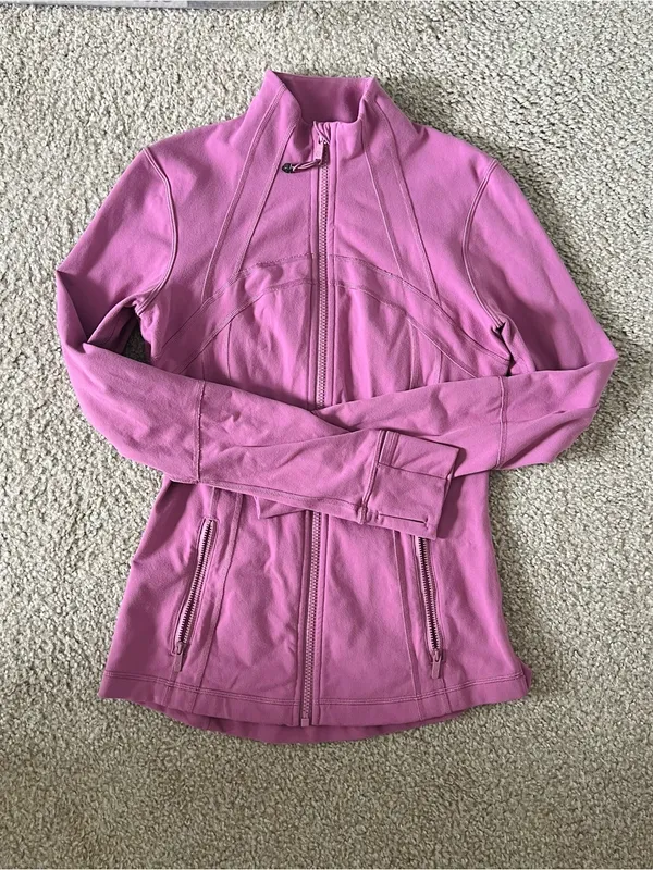 Lululemon Define Jacket Luon Velvet Dust Size 6 - Image 2