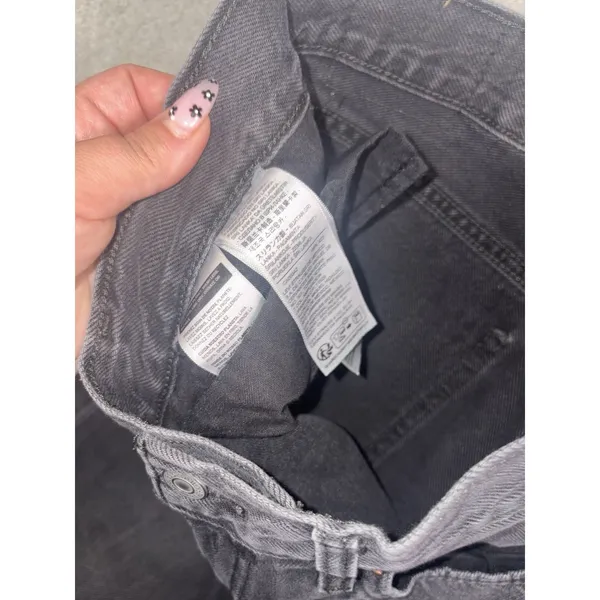 Levi's low pro straight 28 gray wash 28x30 - Image 4