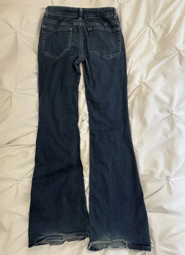 SO Flare Jeans Blue Size 9 - Image 2