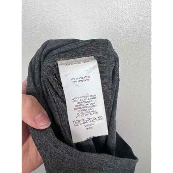 Quince Women's Wide Leg Leggings Gray Sz M - Image 6