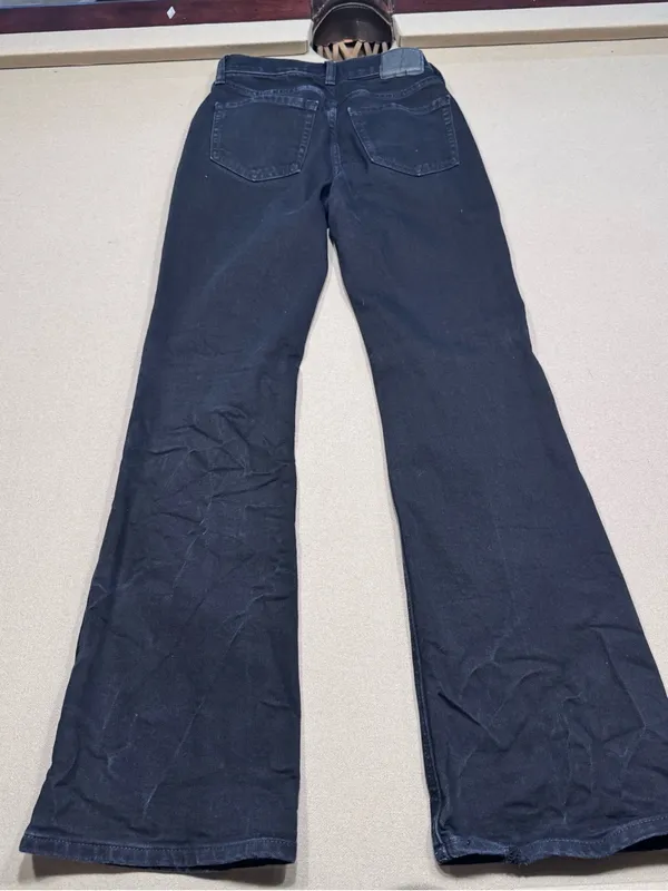 Aeropostale Black High-Rise Flare Jeans - Image 3