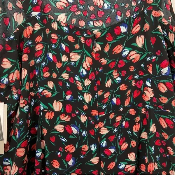 BP. Easy Tank Black Tulip Floral Mini Sleeveless Dress Size XL‎ - Image 5