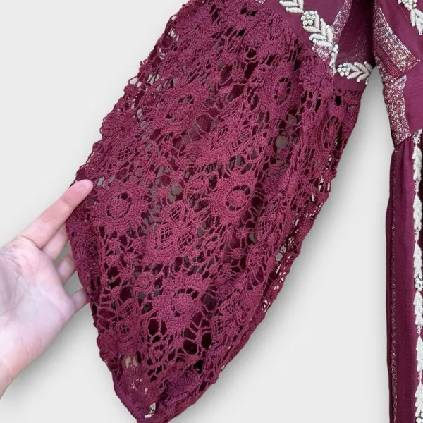 Blaise Embroidered Lace Maxi by Verb - Image 9