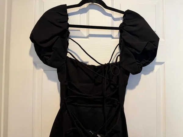 ZARA Black Mini Dress  - Image 8