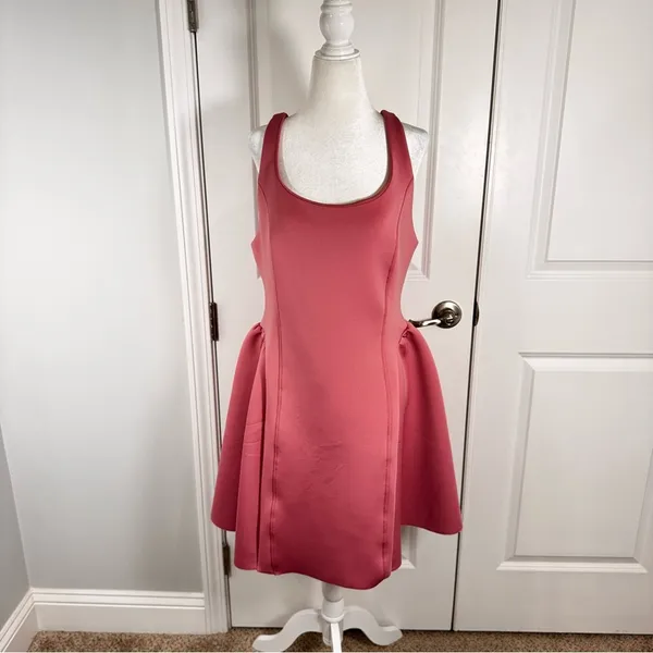 Maeve by Anthropologie Sleeveless Seamed Fit & Flare Mini Dress L NWT Sold Out - Image 4