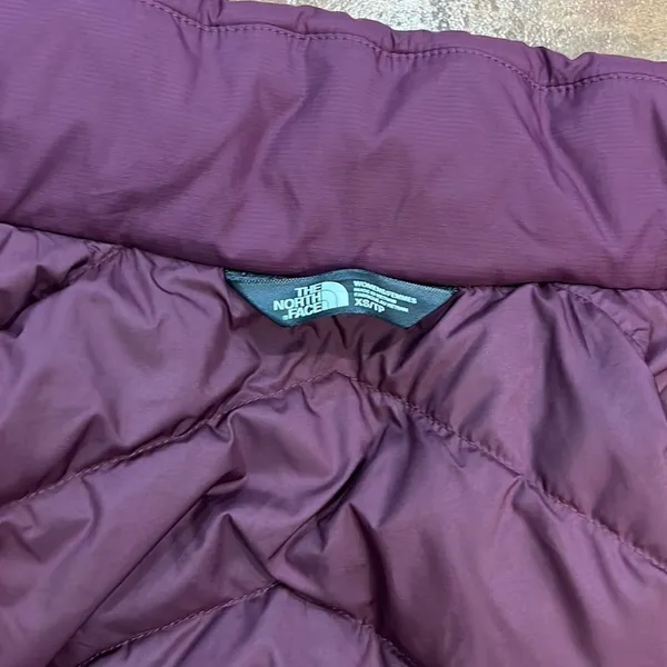 The North Face Down‎ Alpz Vest 550 Fill Medium Maroon size XS - Image 9