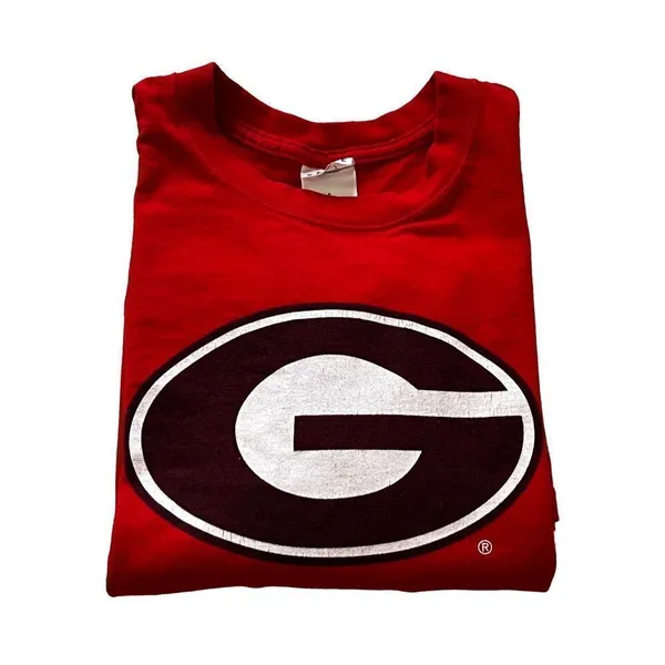Soffe University of Georgia G Women' long sleeves tee size S Made in USA - Image 3
