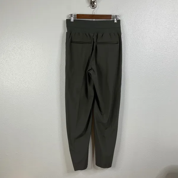 Athleta Nolita Wide Leg‎ in Mountain Olive Size 10 Petite - Image 2