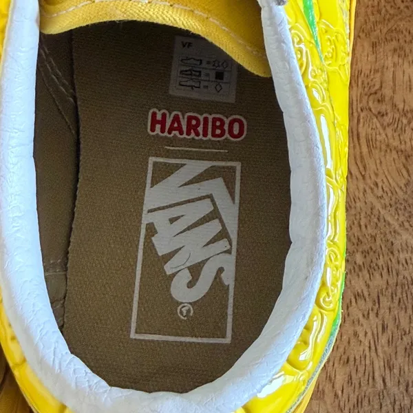 Vans x Haribo Old Skool‎ V Yellow Gummy Bear Sneakers Women 8.5 Men 7 Streetwear - Image 13