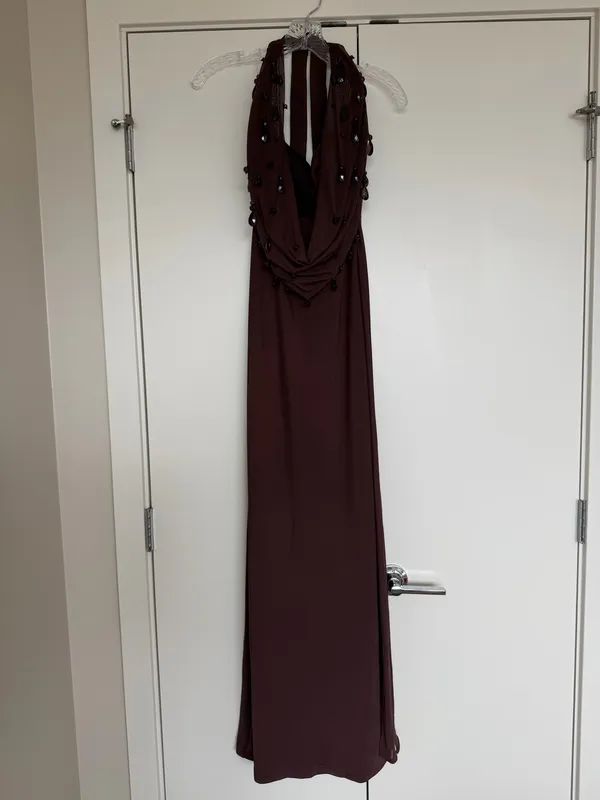 Brown Babyboo Maxi Dress - Image 4