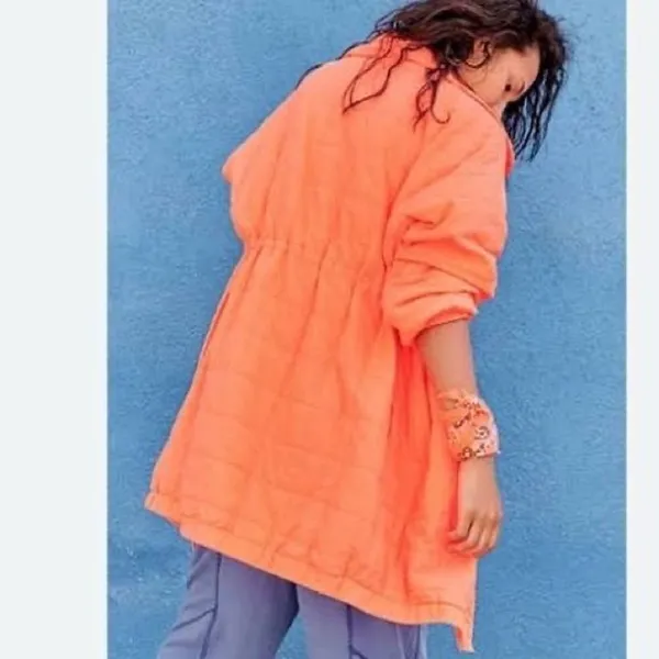 FREE PEOPLE peri‎ packable prima loft jacket over sized WOMENS SIZE XS - Image 5