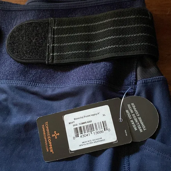 🆕 Lower Back Support Capri Leggings New Tommie Copper Pro-Grade - Image 6