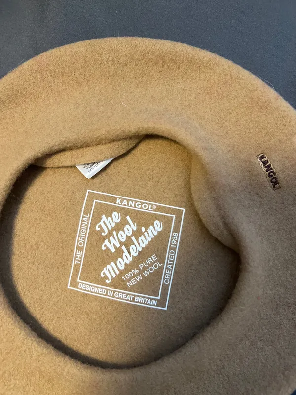 Kangol Wool Modelaine Beret Brown - Image 6