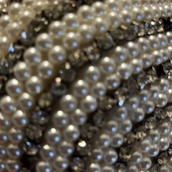 Custom beaded bikini top. Small. Exquisite. - Image 2