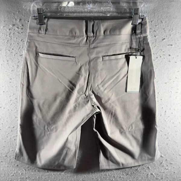 3128 | NWT Adidas Golf Performance Bermuda Shorts Grey Womens 2 AE9009 - Image 2