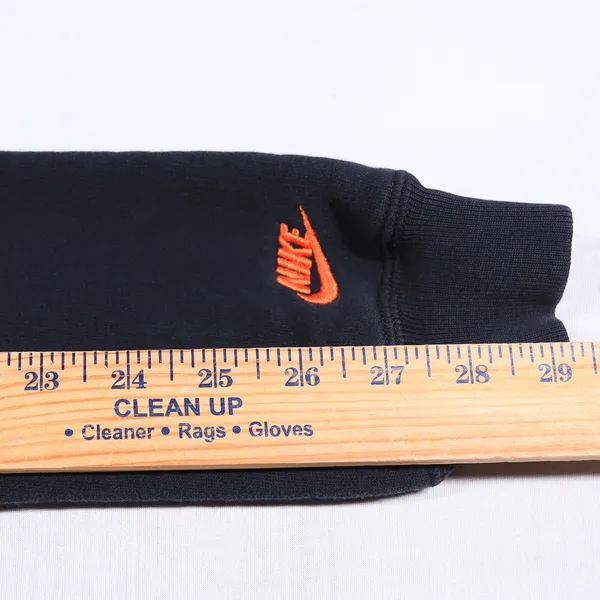 Nike OSU Oklahoma State University Hoodie Women Small Black Orange Pullover Logo - Image 9