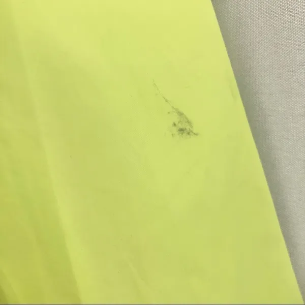 Columbia Bright Neon Yellow Green Packable‎ Lightweight Rain Jacket M - Image 6