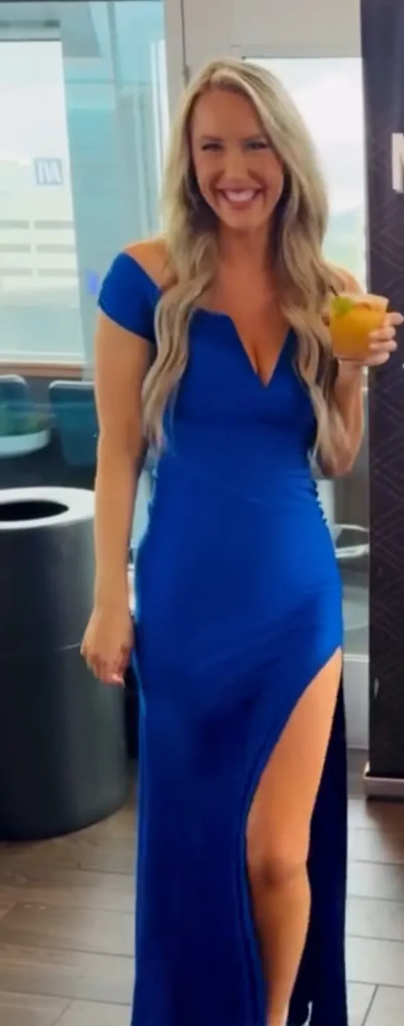 Royal blue gown - Image 6