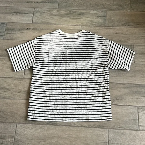All saints oversized fit stripe tshirt - Image 5