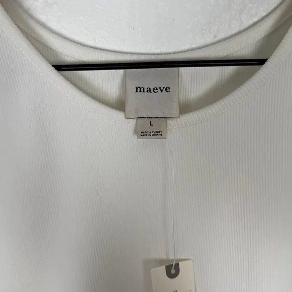Maeve Anthropologie Bubble Peplum Tank Top Size Large NWT - Image 5