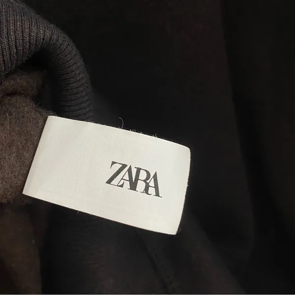 Zara Quarter-Zip Pullover Sweater Women’s Size L - Image 10