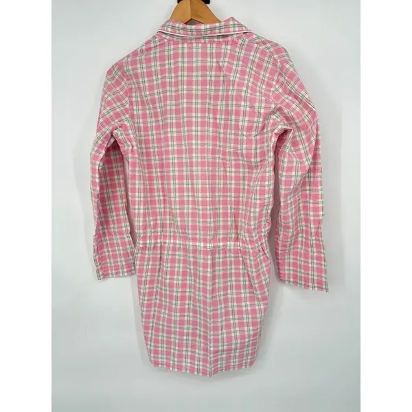 Victoria's Secret Women's Night Shirt Nightgown Drawstring‎ Waist Pink Size S - Image 4