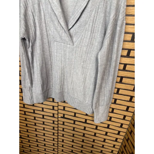 Cato‎ Ribbed Polo long Sleeve Top Size Medium - Image 4
