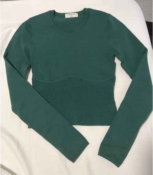 Babaton Sculpt Knit Long Sleeve Aritzia Empire - Image 2